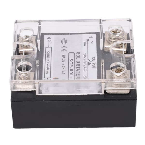 80A Solid State Relémodul 4-20mA Inngang Isolert Intelligent 28-250V AC