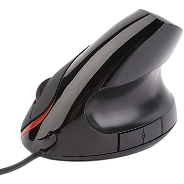 5D optisk kablet gamingmus med bærbar USB 2400DPI 2,4GH Ergonomisk