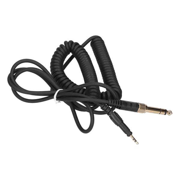 Strækbart Fjeder Hovedtelefon Audio Kabel Udskiftning til ATHM50X M40X