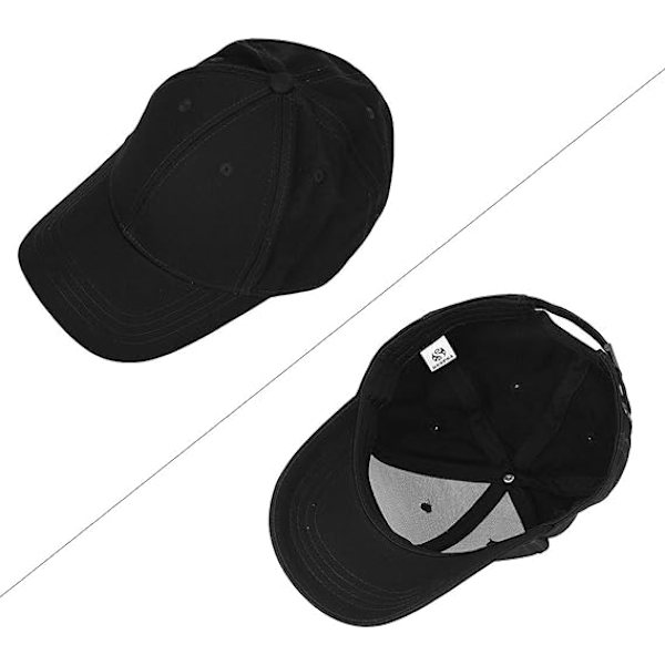 Justerbar 6 paneler One Size golfhatt Motorcykel Trucker Cap - Herr Dam