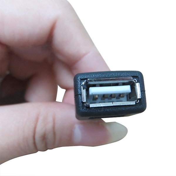 2st 5,5 x 2,1 mm DC hona till USB AF DC hane power för bärbar datoradapter