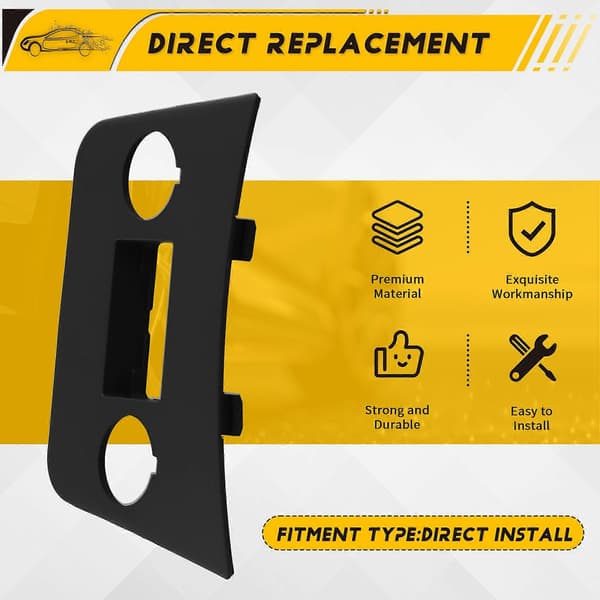 Bilgulvkonsol Frontram USB-dæksel 846211R100 84621-1R100RY til Hyundai Solaris 2011-2013 Centralt USB-panel