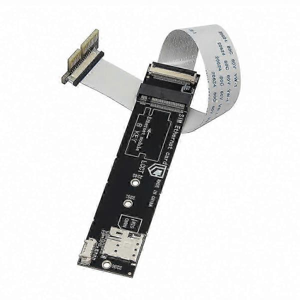 【BQ】PCIe Host Interface Extender til Indlejrede Trådløse Moduler, med Inline Kontaktstik til Høj-Gennemstrømnings Datarouting Black