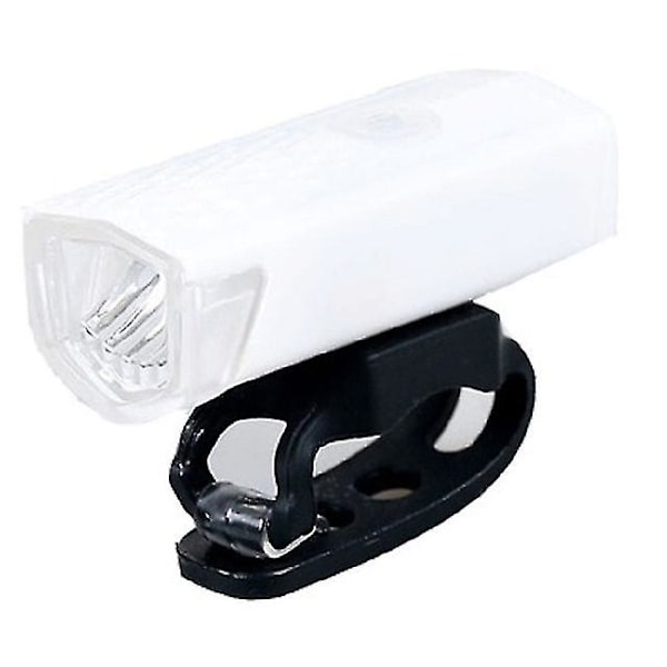 Polkupyörän Polkupyörän Valo USB Led Ladattava Set Mtb Maantiepyörän Etu Takavalo Lamppu Taskulamppu Pyöräilyvalo Pyöräilytarvikkeet White Front Light