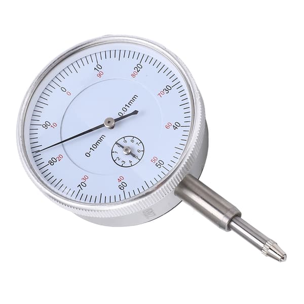 Højpræcisions mekanisk dial test indikator 0-10mm pointer måler instrument måling