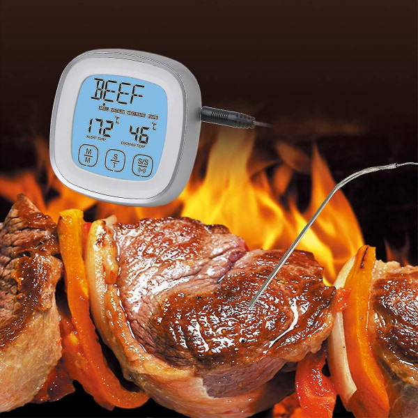 Kötttermometer Snabbläsning Mattermometer Digital matlagningstermometer