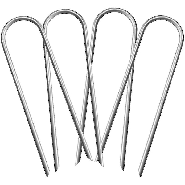 Trampolin vindstakar, galvaniserade stål studsmatta Stakes ankare 12pcs