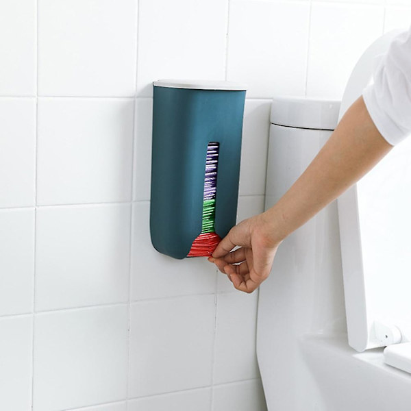 Kök Matvaror Plastpåshållare Påfyllningsbar soppåse Saver Organizer