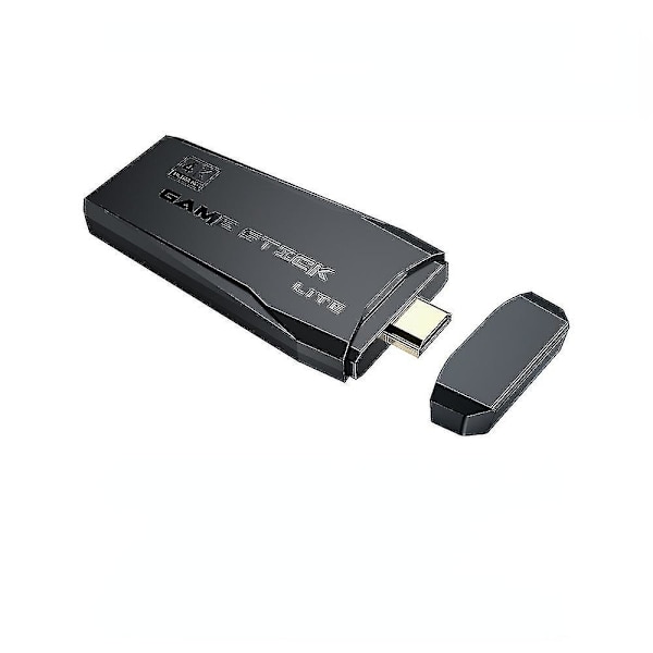 M8 Retro videospillkonsoll Dobbel trådløs kontroller Game Stick 4k 10000 Gaming 64gb