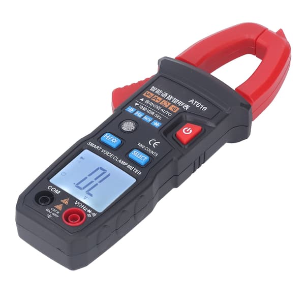 Digital klemmemeter automatisk stemmemelding ABS rød krets tester