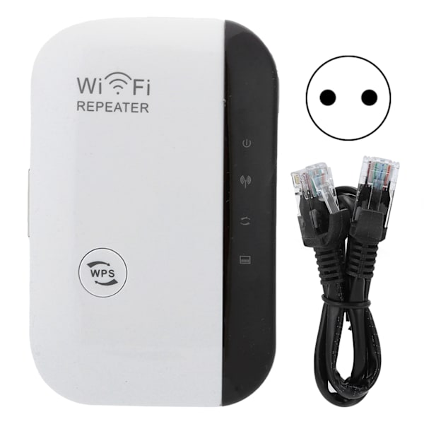 Super Booster EU Plug - 300Mbps trådlös WiFi Repeater & Range Extender