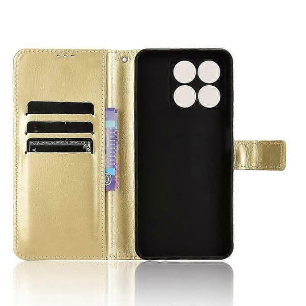 Til Zte Blade A35/a55 Etui Hest Pu Telefon Pung Etui Multicolor Style C