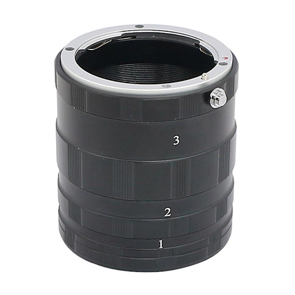 Autofokus makroforlængelsesrørring til X-pro1 E1 kamera Lens-up Ring Adapterring Black