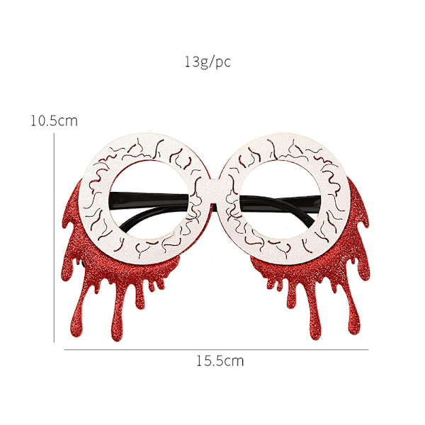 Halloween-tema Dekorative Brilleindfatninger til en Spooky Stil YJ-03