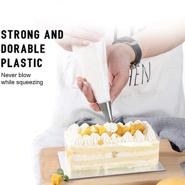 Engangs tyk P Astry Icing rørpose 13 tommer 100 stk