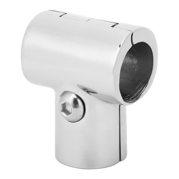 Rustfritt stål 3-veis T-kobling 25 mm rørfittings for båter