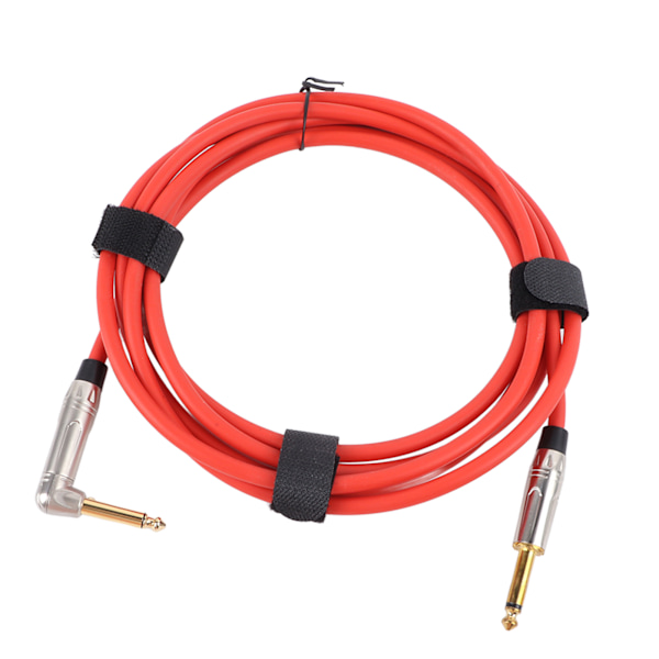 Elektrisk Folk Gitarr Bas Ljudkabel 6.35mm Brusreducering 3m