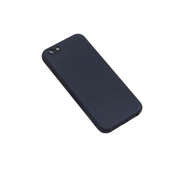 Til Iphone 6 Plus & 6s Plus Magic Cube Frosted Silikone Stødsikker fulddækkende beskyttelsescover (sort)
