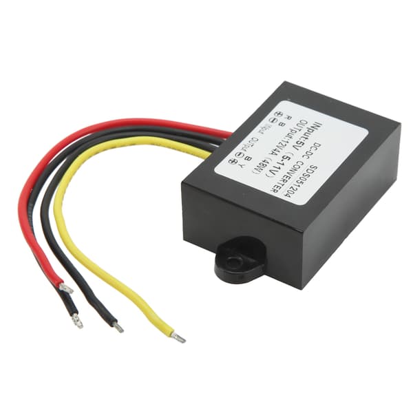 5V til 12V 4A Vanntett DC Boost Converter Overspenningsbeskyttelse Spenningsregulator