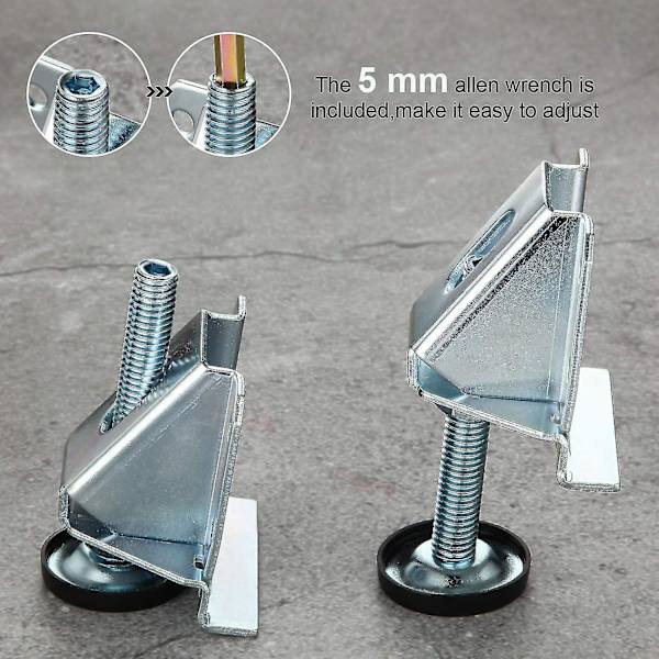 Heavy Duty Justerbar Lift Leveler M10 Skåp Ben Leveler Heavy Duty möbler
