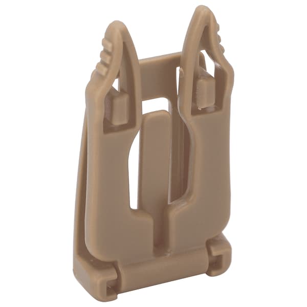 10 stk. Tan Molle Webbing Stroppspenneklips for Ryggsekkforbindelse