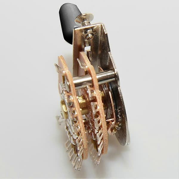 Gitarr 5-vägs 24 fot Super Switch Pickup Selector Super 4-polig dubbel wafer fläktformad för ST/TL-gitarrer