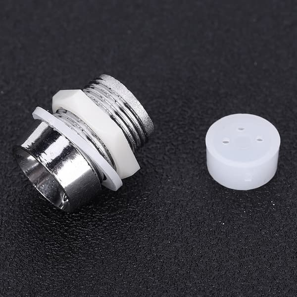 50 stk. LED-monteringsholderbase for 10 mm 0,39 tommer lysdiode