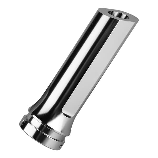 Universal Auto Bil Aluminium Handbromsskydd Handbromshandtag Ärm Silver