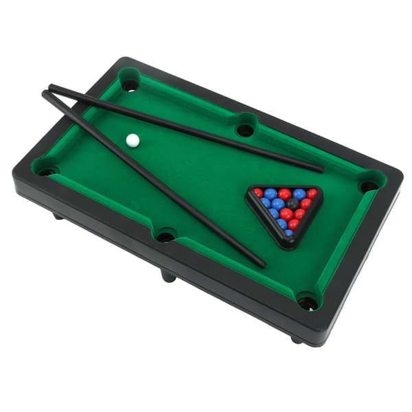 Mini Pool Bord Interaktiv Simulation Desktop Billard Spil Sæt Dekoration Ornament
