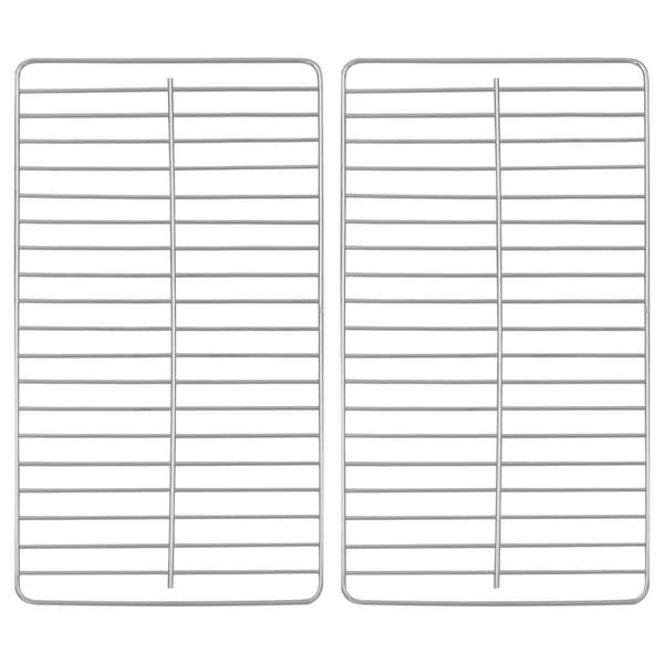 【BQ】vidaXL Kannettava hiiligrilli, kaksinkertainen, ruostumaton teräs Silver Silver