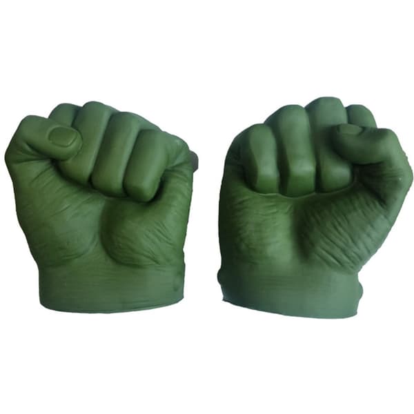 PVC Hulk Näve Handskar Cosplay Halloween Kostym Leksaker