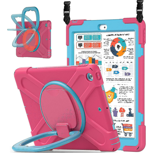 Ipad 9:e/8:e/7:e generationens case, Ipad 10.2 Case2021/2020/2019 med P