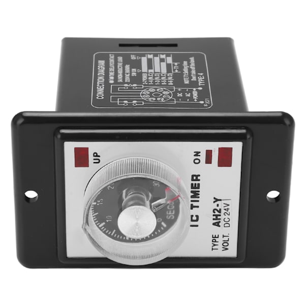AH2‑Y 30S Tidsrelä 8-Pin Mini Pointer Tidskontroller för Automationsutrustning CNC Svarvmaskin 24VDC