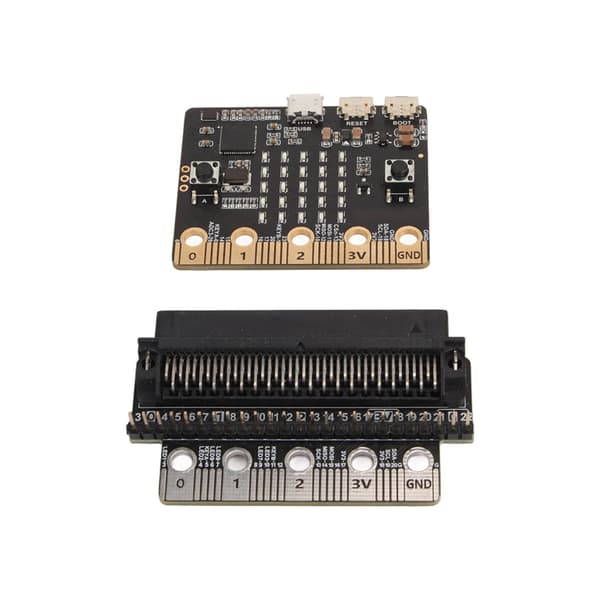 RP2040 Tiny Utvecklingskort W25Q16 16M Flash 5X5 Dot LED Programmerbar RP2040 Bit Board för Spelrobotexperiment