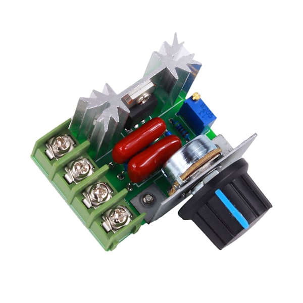 2000W AC Motorhastighetskontroller 50-220V 25A Justerbar Motorhastighetskontroller Spenningsregulator