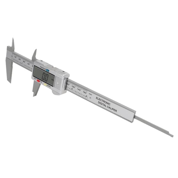 Digital Vernier Caliper Plastik Elektronisk Stor LCD-skærm Display Caliper til Differentialmåling