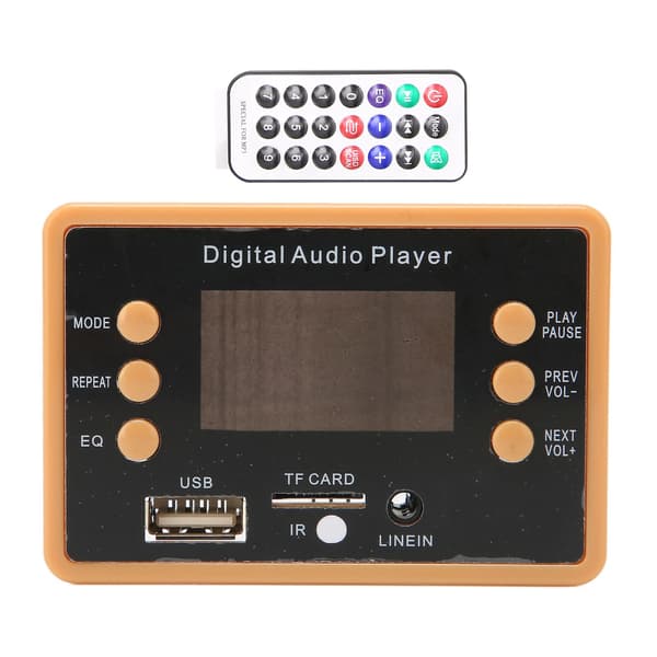 Bluetooth Dekoder Board Stereo Håndfri Opkald Multifunktionel MP3 Dekoder Board til Bil