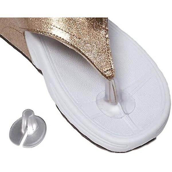 3 par silikontrosa Sandal Tåskydd Kuddar Sandal Tåskydd