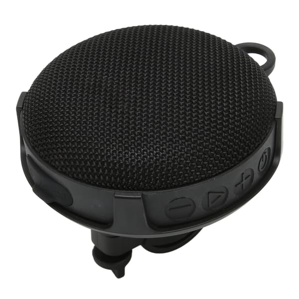 Bærbar vanntett Bluetooth-høyttaler for sykling - Svart