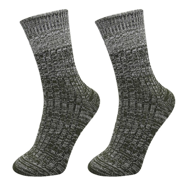 Breathable Snowflake Socks Warm Soft Wool Socks Cozy Crew For Going Out In Winter-style 6