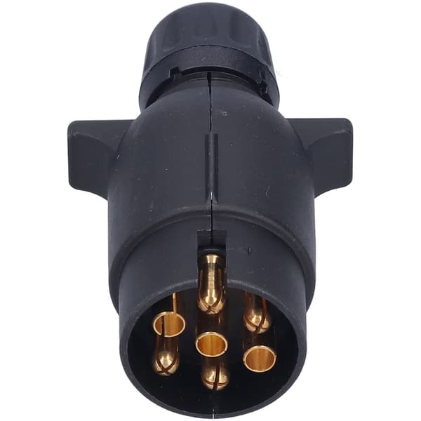 7-pins tilhengerkontakt kabeladapter for campingvogn blinklys bremselys tåkelys sidelys