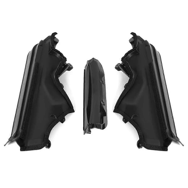 【BQ】3 Pcs Engine Upper Compartment Panel Set 51717169419 51717169420 51717169421 for X5 E70 X6 E71 Black