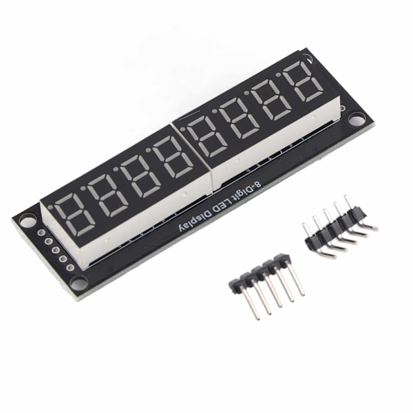 Digital Rördisplay Modul LED 8 Siffror 7 Segment 0.36in TM1637 Drivkrets Gul