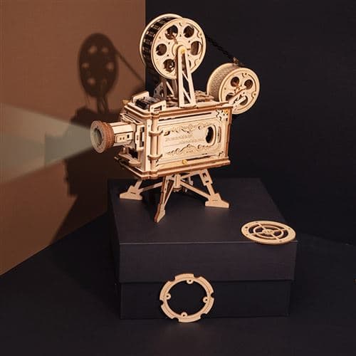 【BQ】DIY Kreativt 3D Træpuslespil Samlelegetøj Gave til Voksne