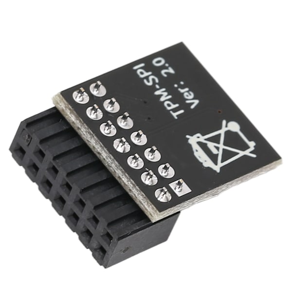 TPM 2.0 Krypteringssikkerhedsmodul 14-bens Stærk Kryptering TPM-processor Sort TPM-modul Systemkomponenter til Asus