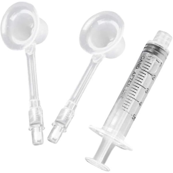 2 stk Nippel Aspirator Corrector Matesuging for flat invertert retraksjon