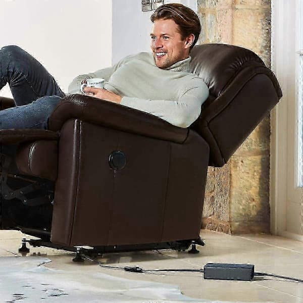 【BQ】29V 2A Strømadapterlader for Elektrisk hvilestol og Massasjestol - Svart Transformator for Sofa og Møbler