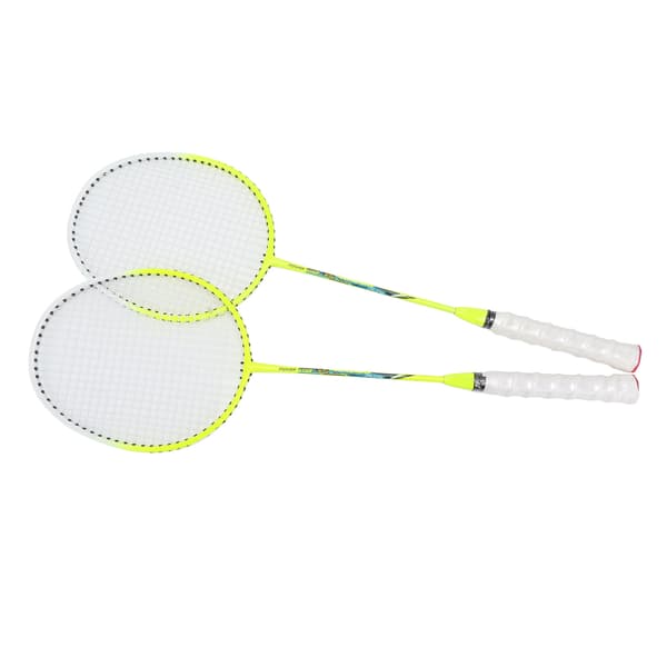 Badmintonracketset 12 Delar Skumplast Racketar Järnlegeringskropp