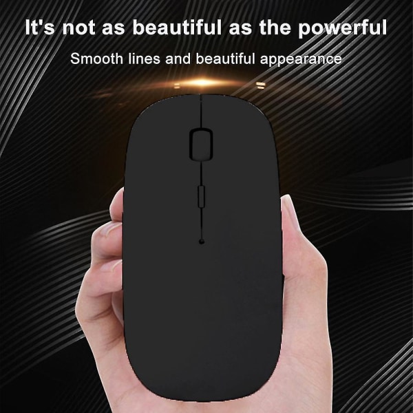 Bluetooth 5.0 + 2.4g Langaton Dual Mode Mouse 1600 Dpi Kannettava