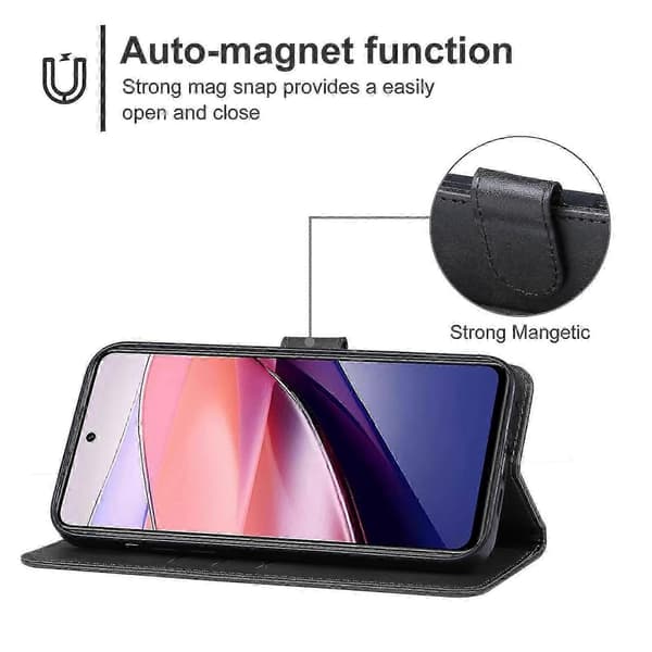 Läderfodral för ZTE nubia Focus - JV Black